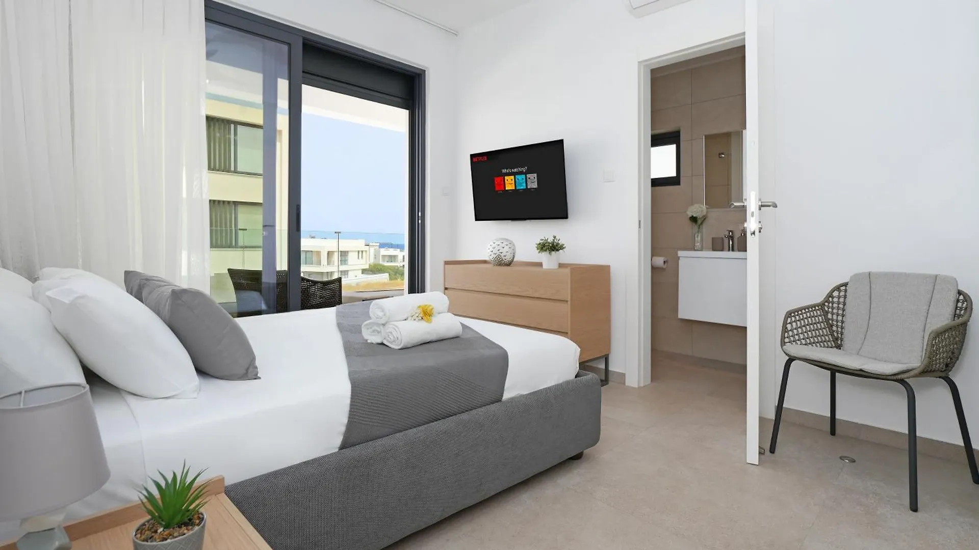 بيت للعطل Levanda Platinum - Sunrise Sea View بروتاراس